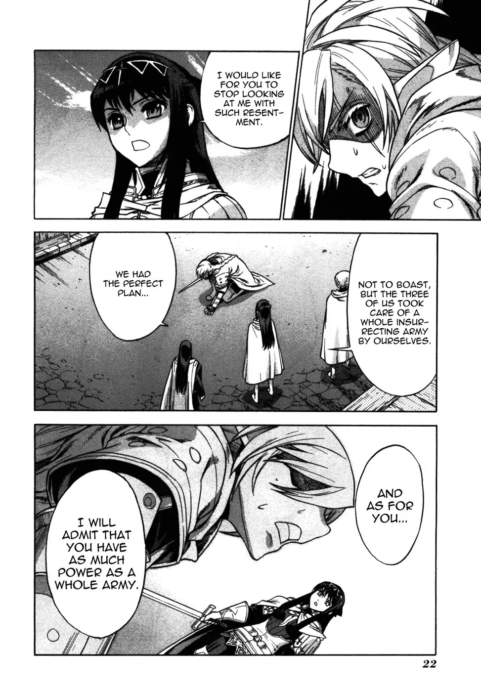 Ubel Blatt Chapter 48 page 20 - Chapter 48: The Swords Shadow