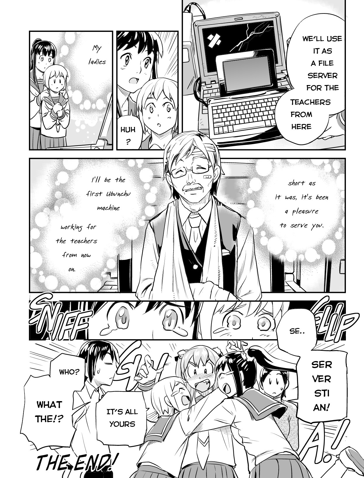 Ubunchu! Chapter 11 page 11 - Chapter 11: My lady is fond of her old butler!?