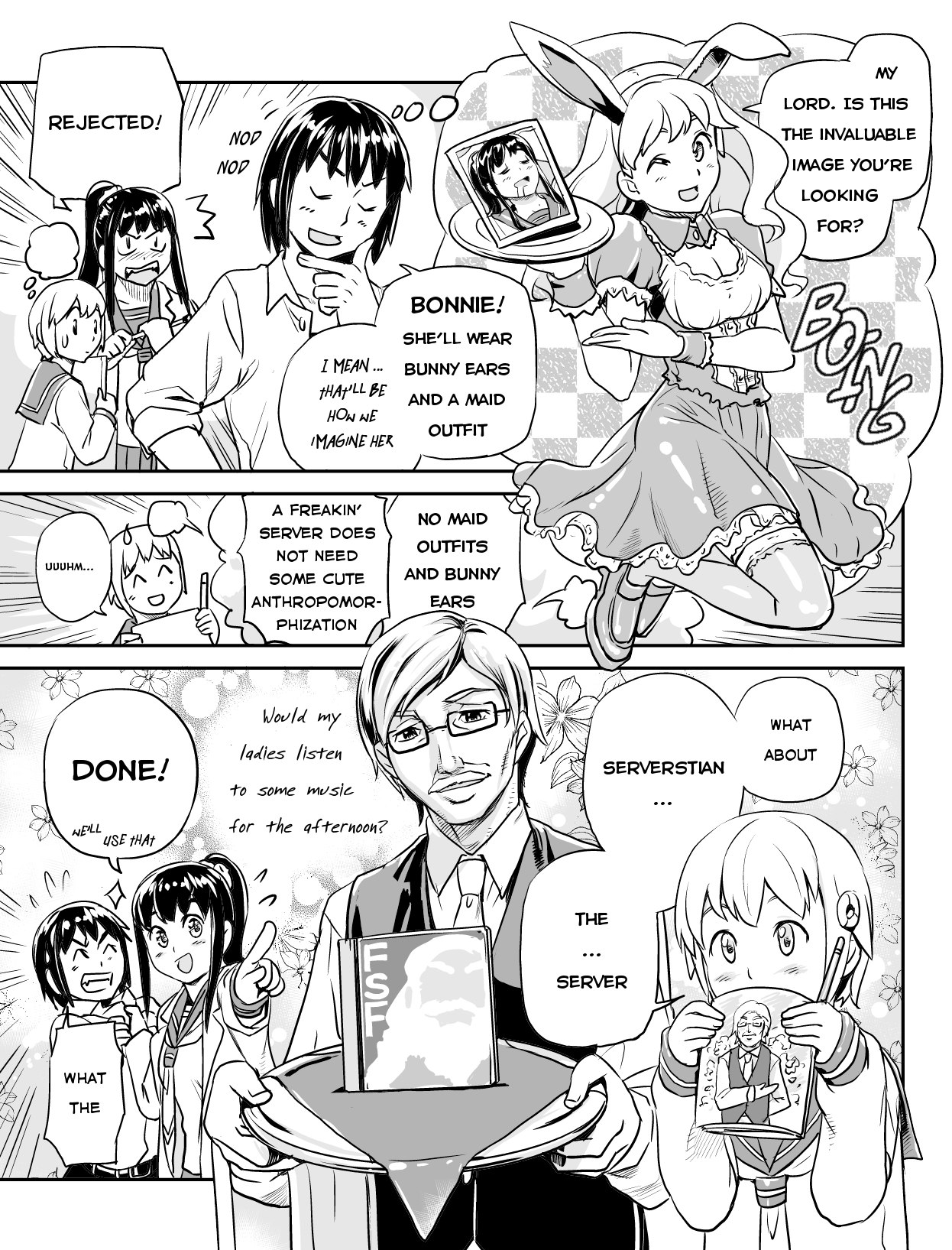 Ubunchu! Chapter 11 page 5 - Chapter 11: My lady is fond of her old butler!?