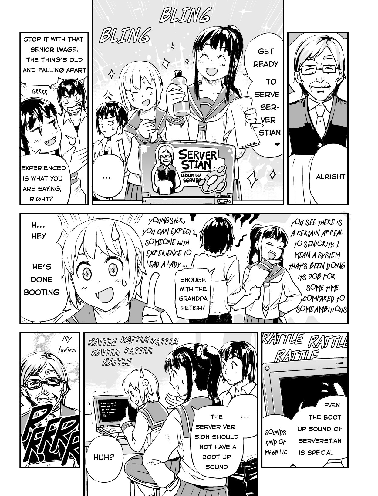 Ubunchu! Chapter 11 page 6 - Chapter 11: My lady is fond of her old butler!?