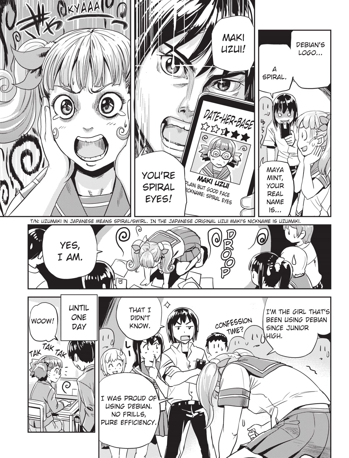Ubunchu! Chapter 12 page 13 - Chapter 12: Rule of a sister distro! Mint-chan