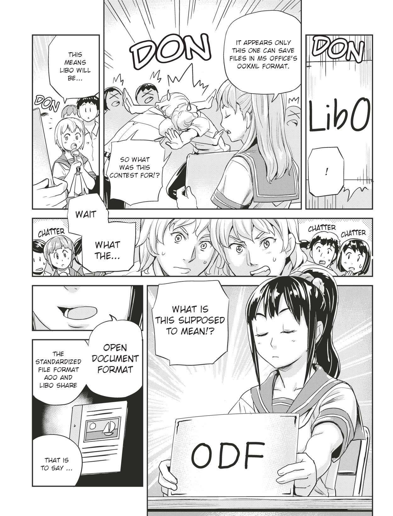 Ubunchu! Chapter 13 page 15 - Chapter 13: Break-up of a long-standing literature club