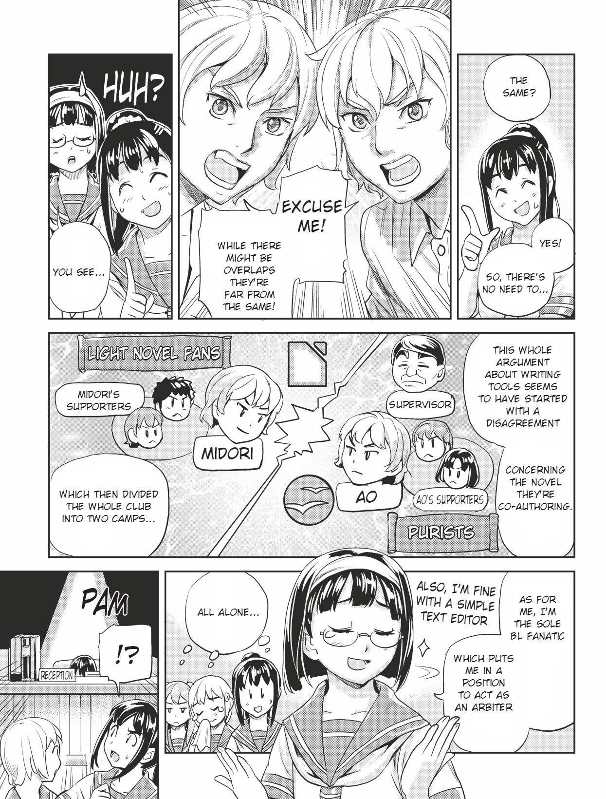 Ubunchu! Chapter 13 page 7 - Chapter 13: Break-up of a long-standing literature club
