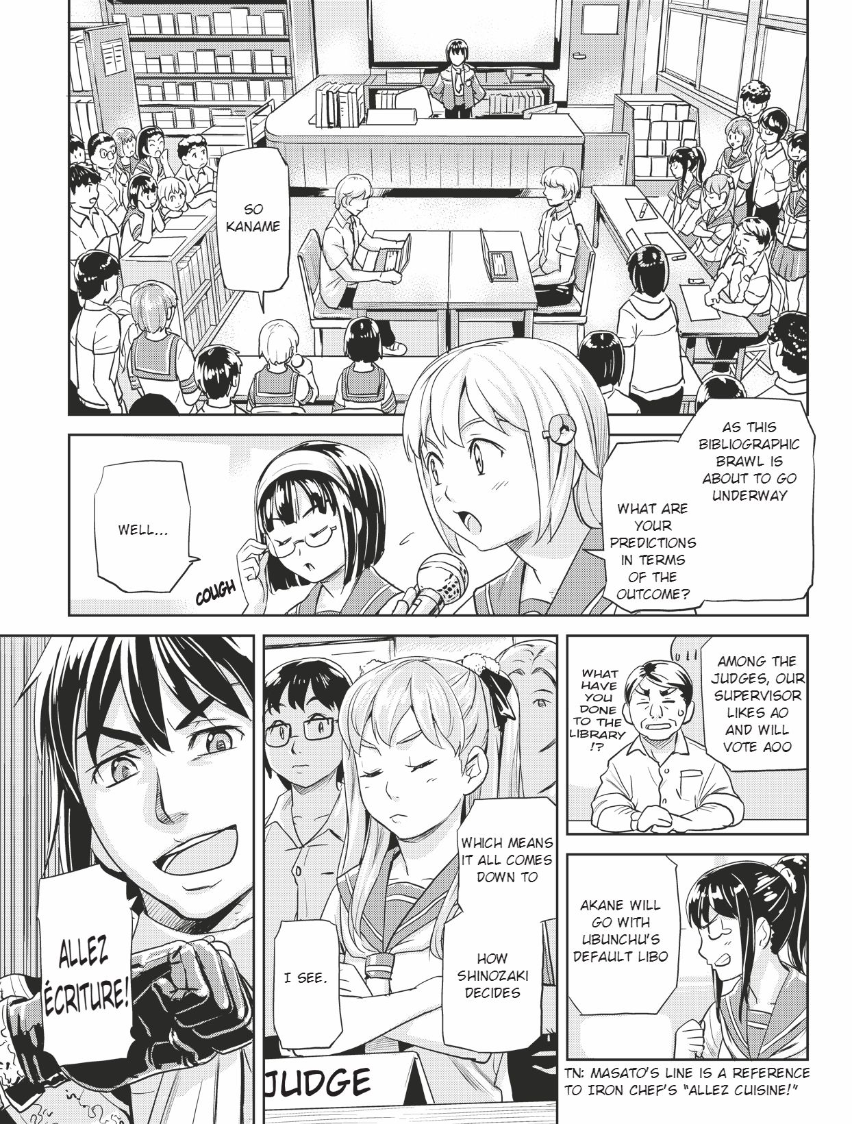 Ubunchu! Chapter 13 page 9 - Chapter 13: Break-up of a long-standing literature club