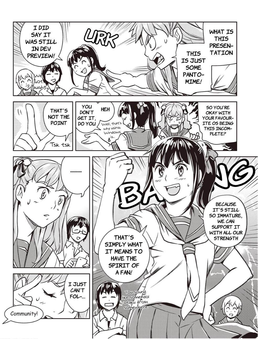 Ubunchu! Chapter 15 page 12 - Chapter 15: Have you seen Ubuntu Touch!? [END]