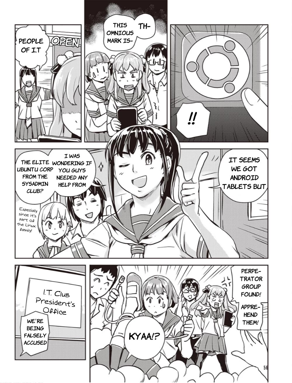 Ubunchu! Chapter 15 page 4 - Chapter 15: Have you seen Ubuntu Touch!? [END]
