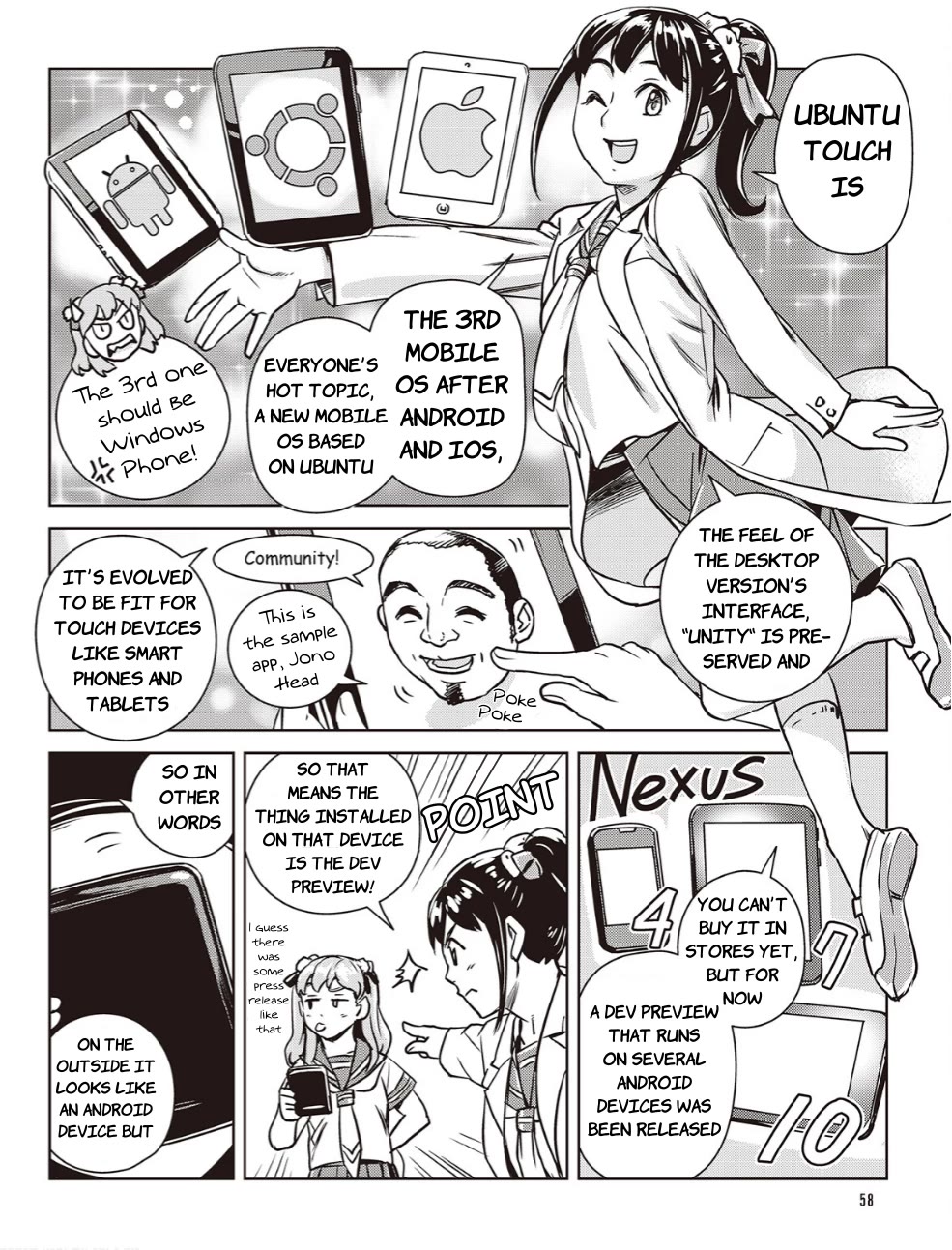 Ubunchu! Chapter 15 page 6 - Chapter 15: Have you seen Ubuntu Touch!? [END]