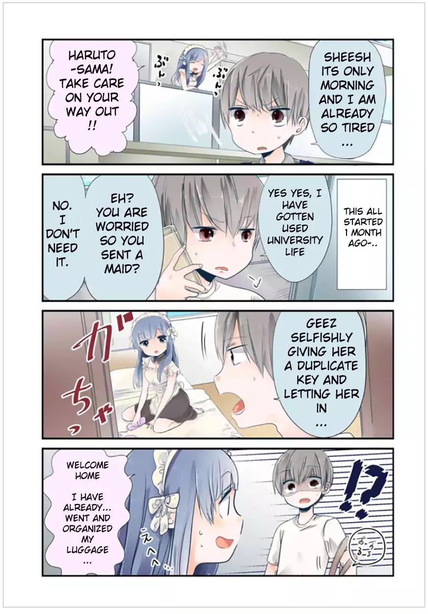 Uchi no Hentai Maid ni Osowareteru Chapter 1 page 3 - Chapter 1