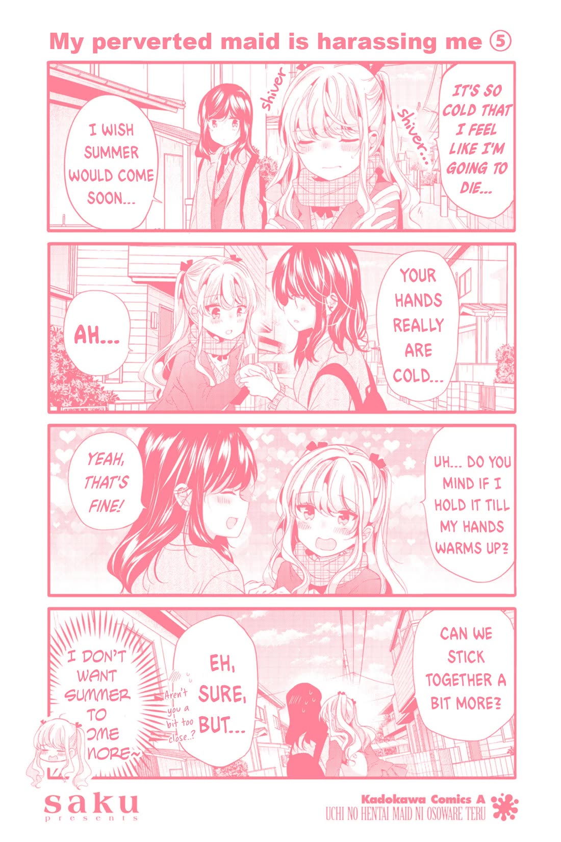 Uchi no Hentai Maid ni Osowareteru Chapter 101.5 page 1 - Chapter 101.5: Volume 5 Extra [END]