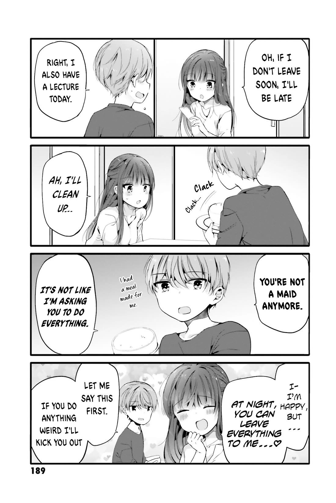 Uchi no Hentai Maid ni Osowareteru Chapter 101 page 4 - Chapter 101: Afterwards