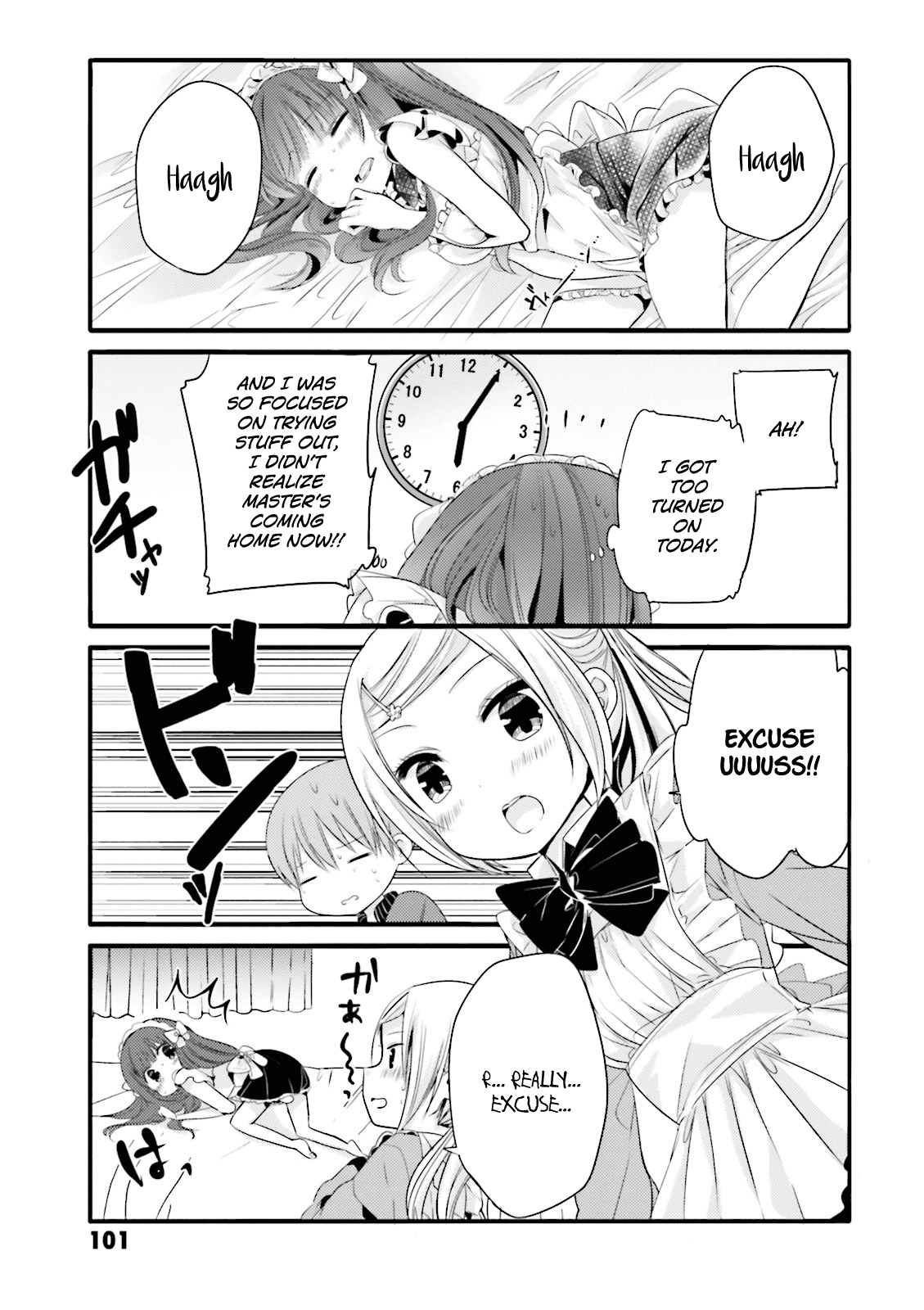 Uchi no Hentai Maid ni Osowareteru Chapter 13 page 5 - Chapter 13