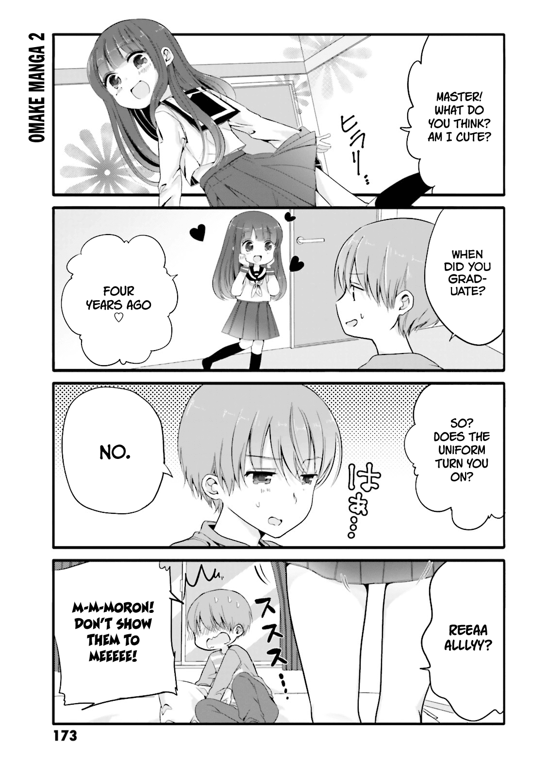 Uchi no Hentai Maid ni Osowareteru Chapter 20.2 page 1 - Chapter 20.2: Omake manga 2