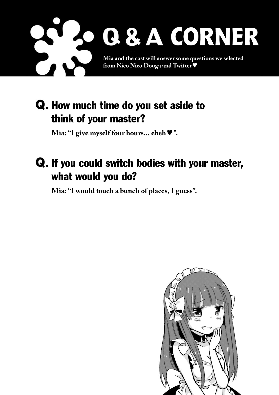 Uchi no Hentai Maid ni Osowareteru Chapter 20 page 12 - Chapter 20