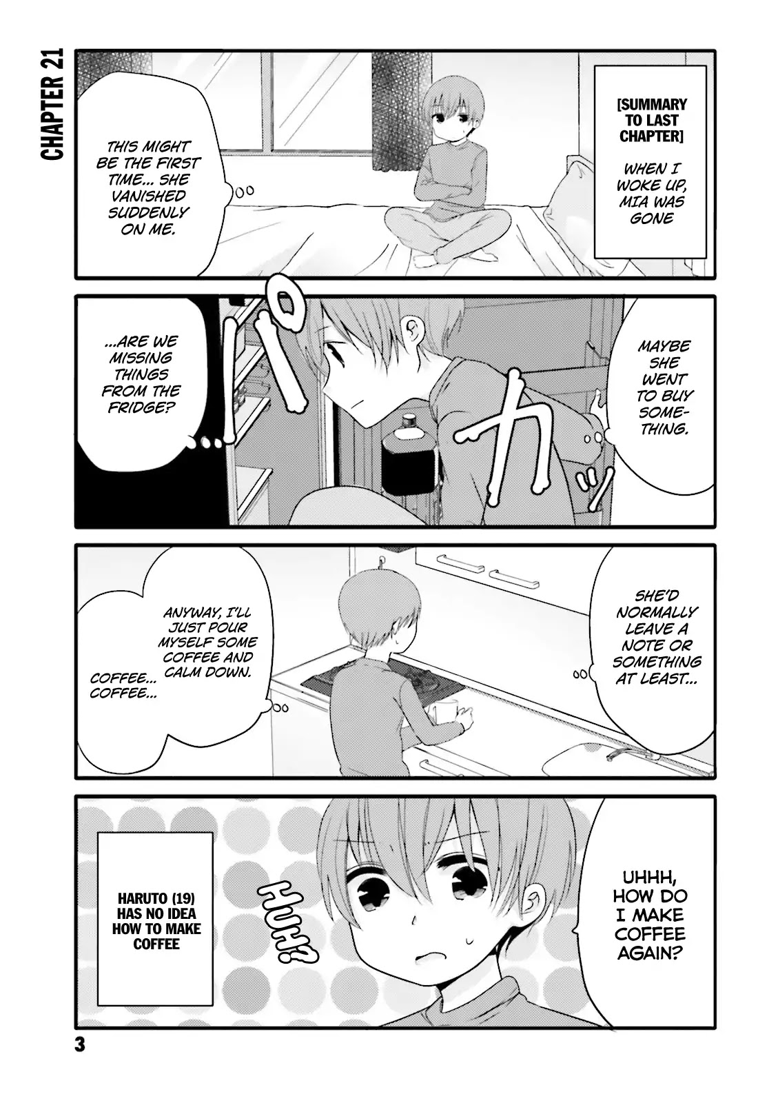 Uchi no Hentai Maid ni Osowareteru Chapter 21 page 1 - Chapter 21