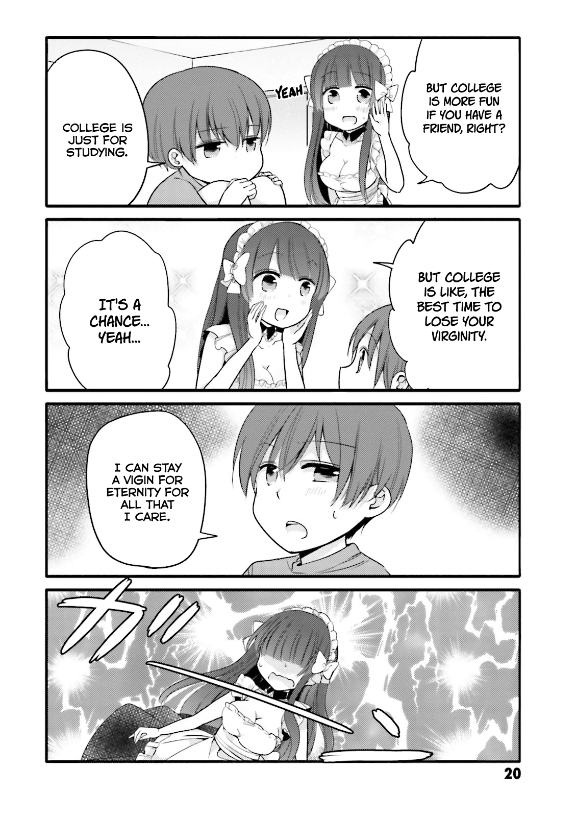 Uchi no Hentai Maid ni Osowareteru Chapter 23 page 2 - Chapter 23