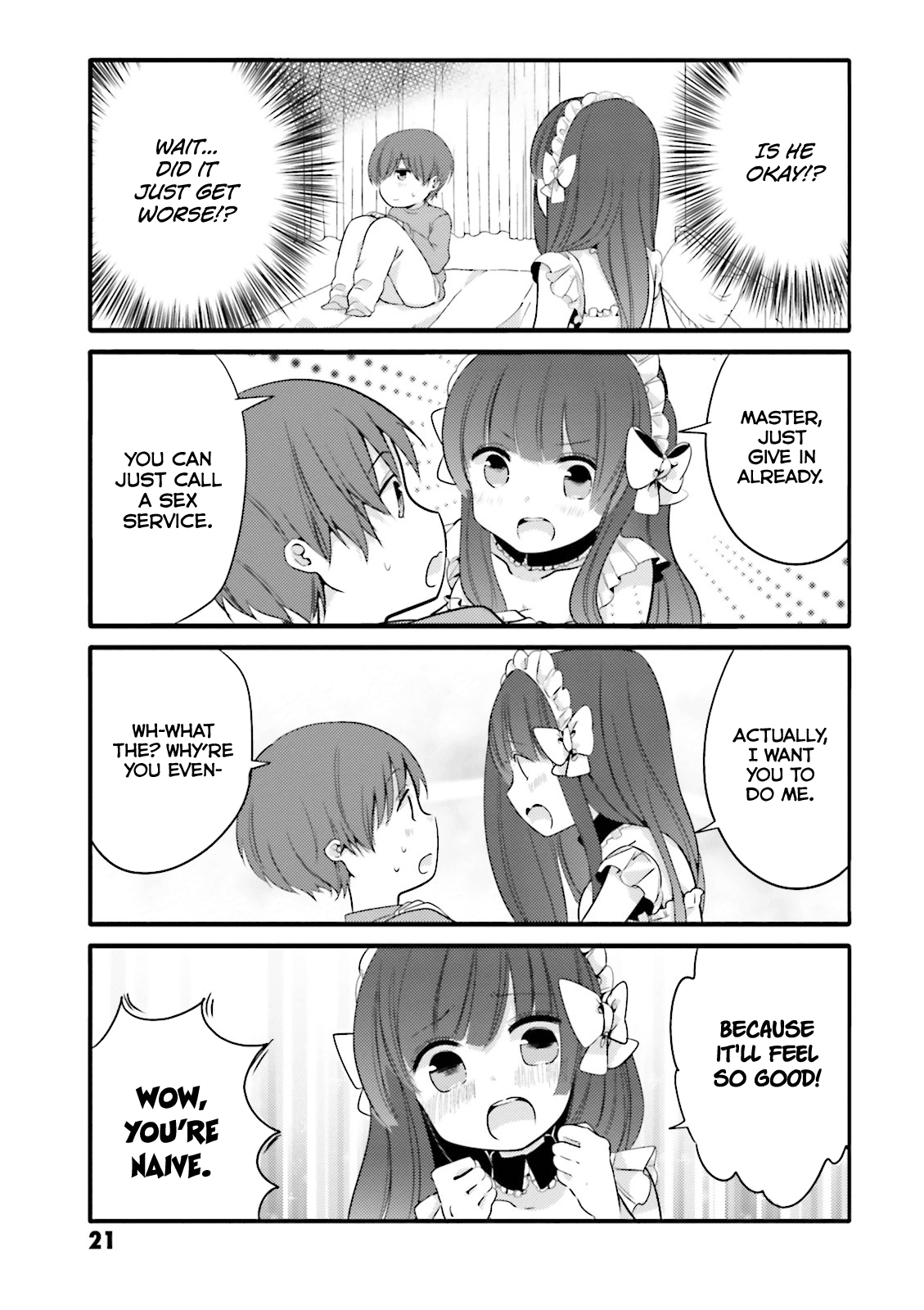 Uchi no Hentai Maid ni Osowareteru Chapter 23 page 3 - Chapter 23