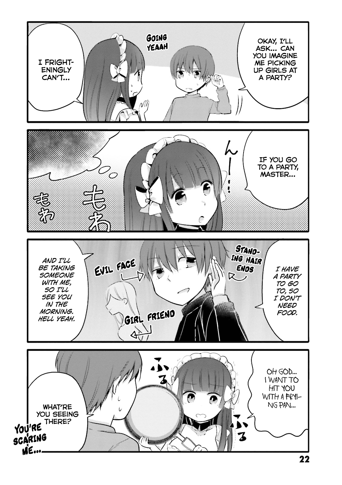 Uchi no Hentai Maid ni Osowareteru Chapter 23 page 4 - Chapter 23