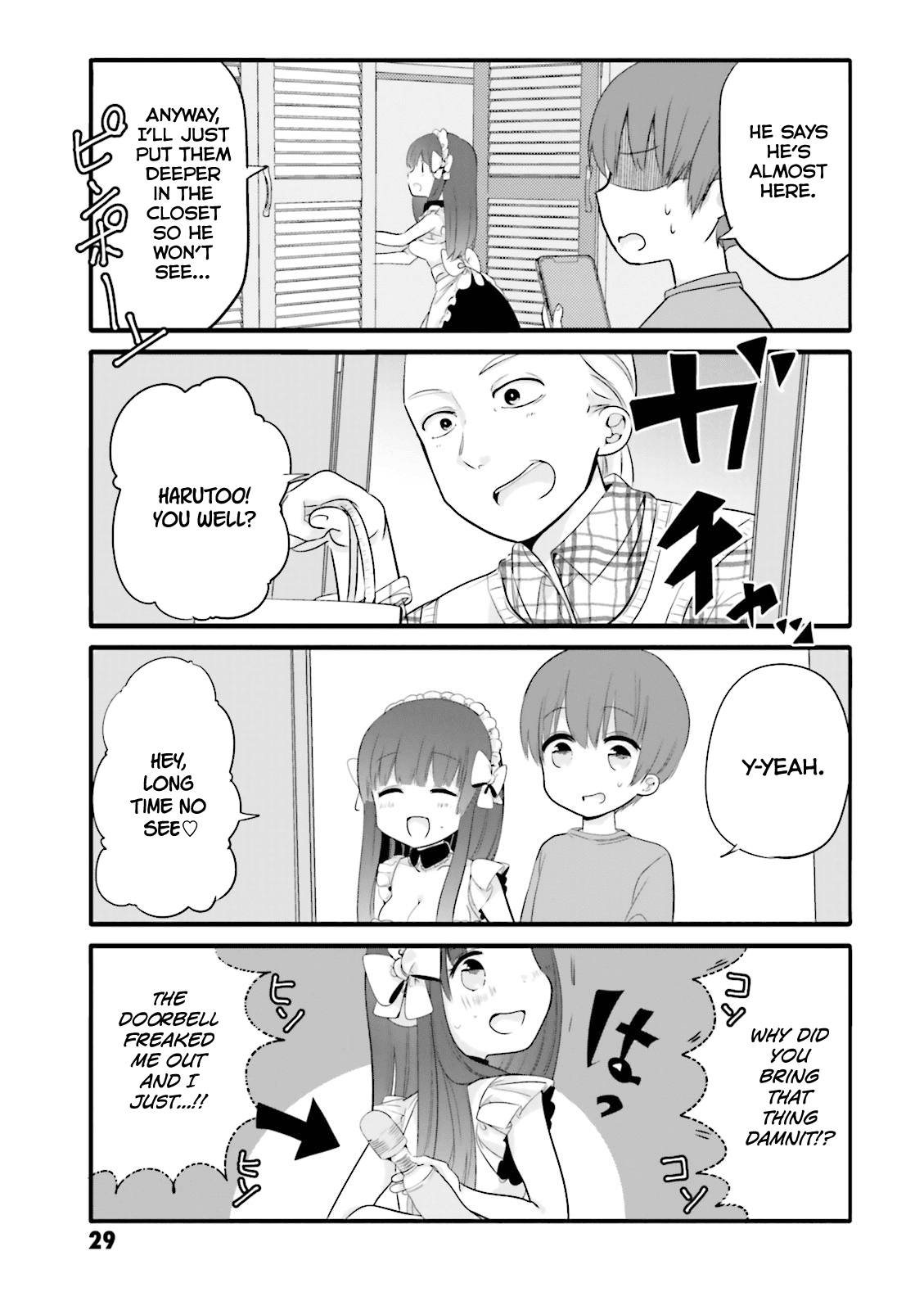 Uchi no Hentai Maid ni Osowareteru Chapter 24 page 3 - Chapter 24