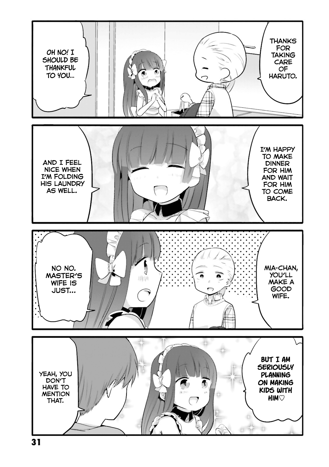 Uchi no Hentai Maid ni Osowareteru Chapter 24 page 5 - Chapter 24