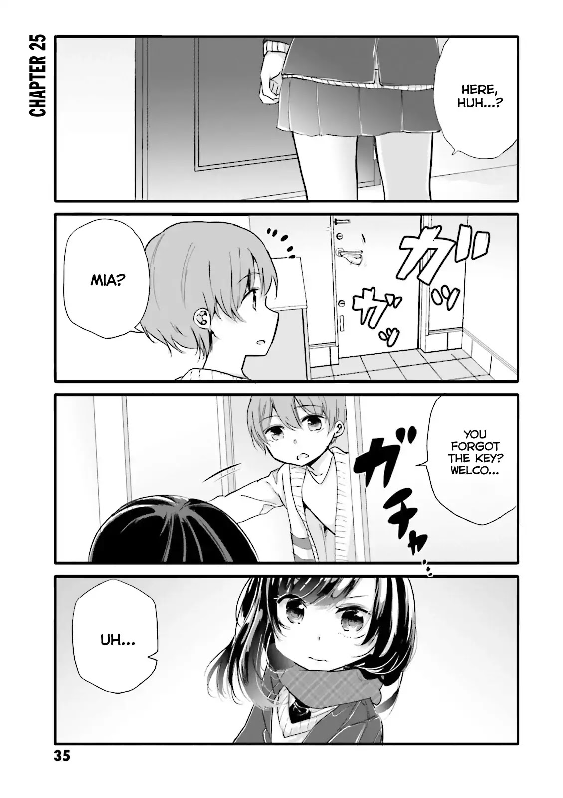 Uchi no Hentai Maid ni Osowareteru Chapter 25 page 1 - Chapter 25