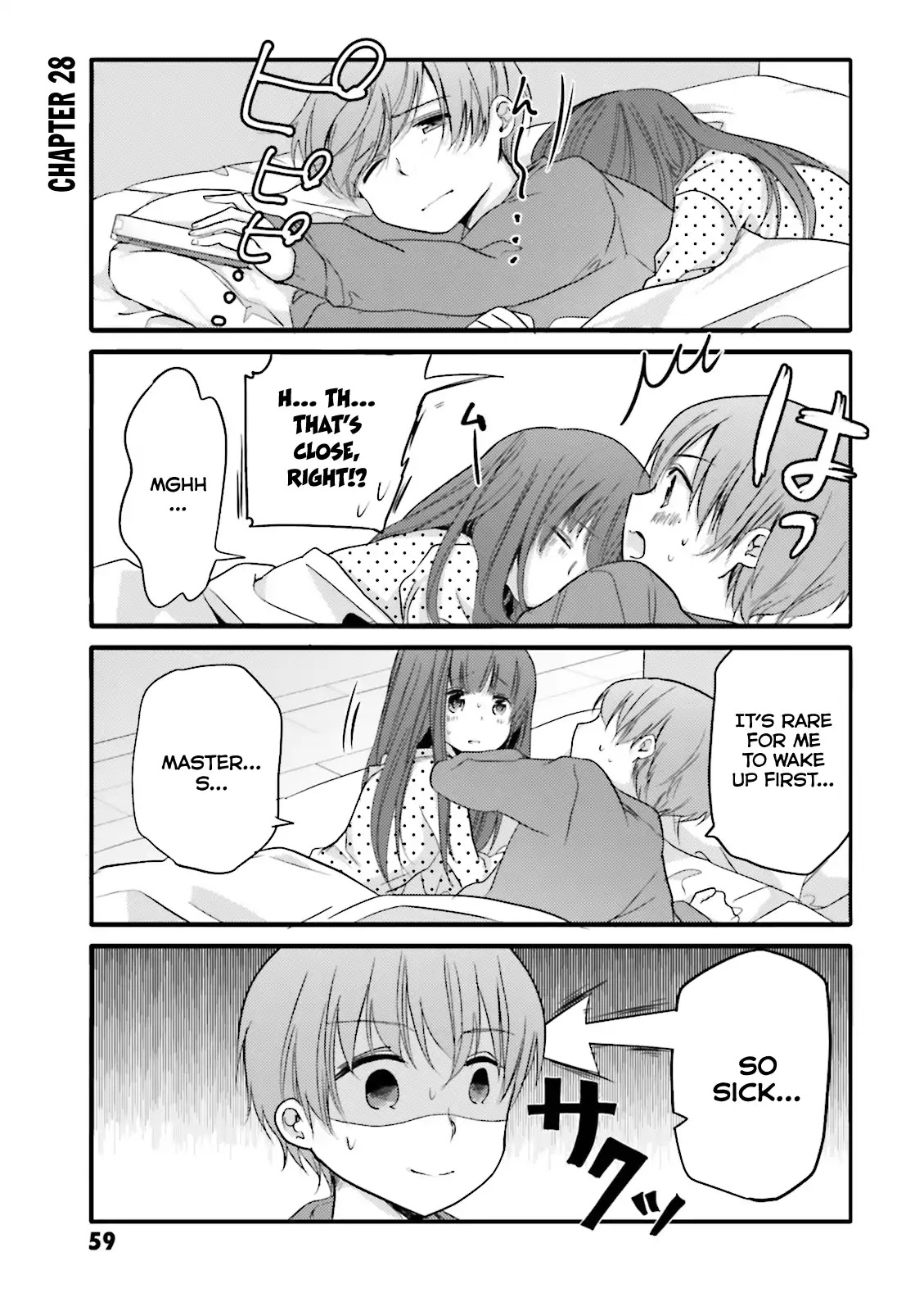 Uchi no Hentai Maid ni Osowareteru Chapter 28 page 1 - Chapter 28