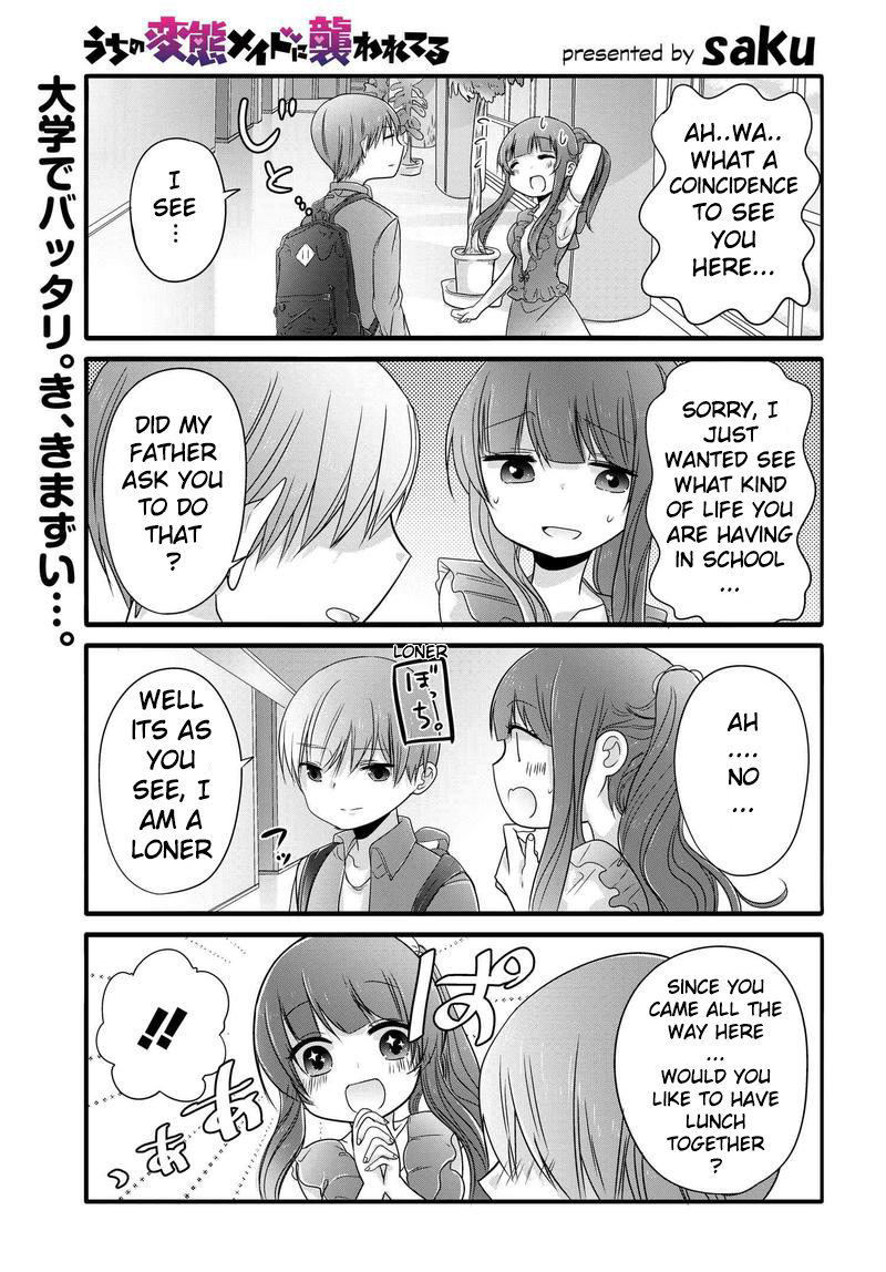 Uchi no Hentai Maid ni Osowareteru Chapter 3 page 1 - Chapter 3
