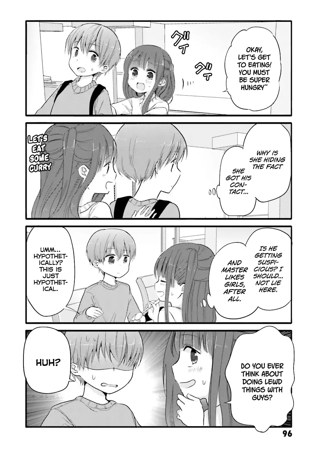 Uchi no Hentai Maid ni Osowareteru Chapter 32 page 6 - Chapter 32