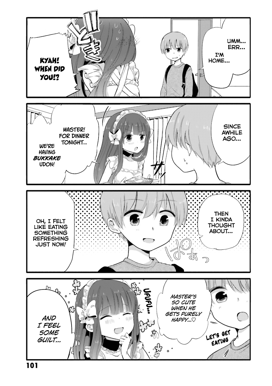 Uchi no Hentai Maid ni Osowareteru Chapter 33 page 3 - Chapter 33