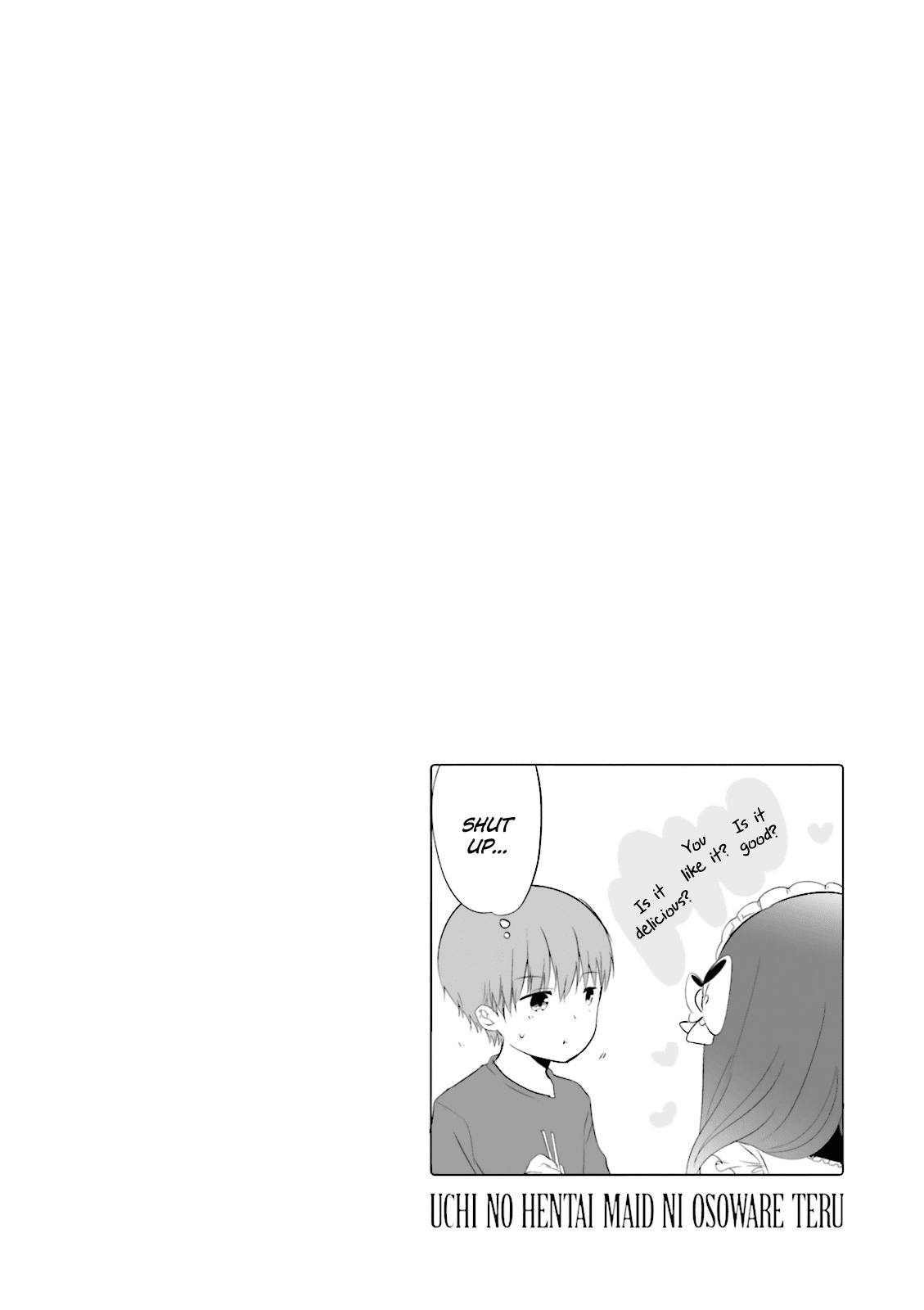 Uchi no Hentai Maid ni Osowareteru Chapter 33 page 8 - Chapter 33