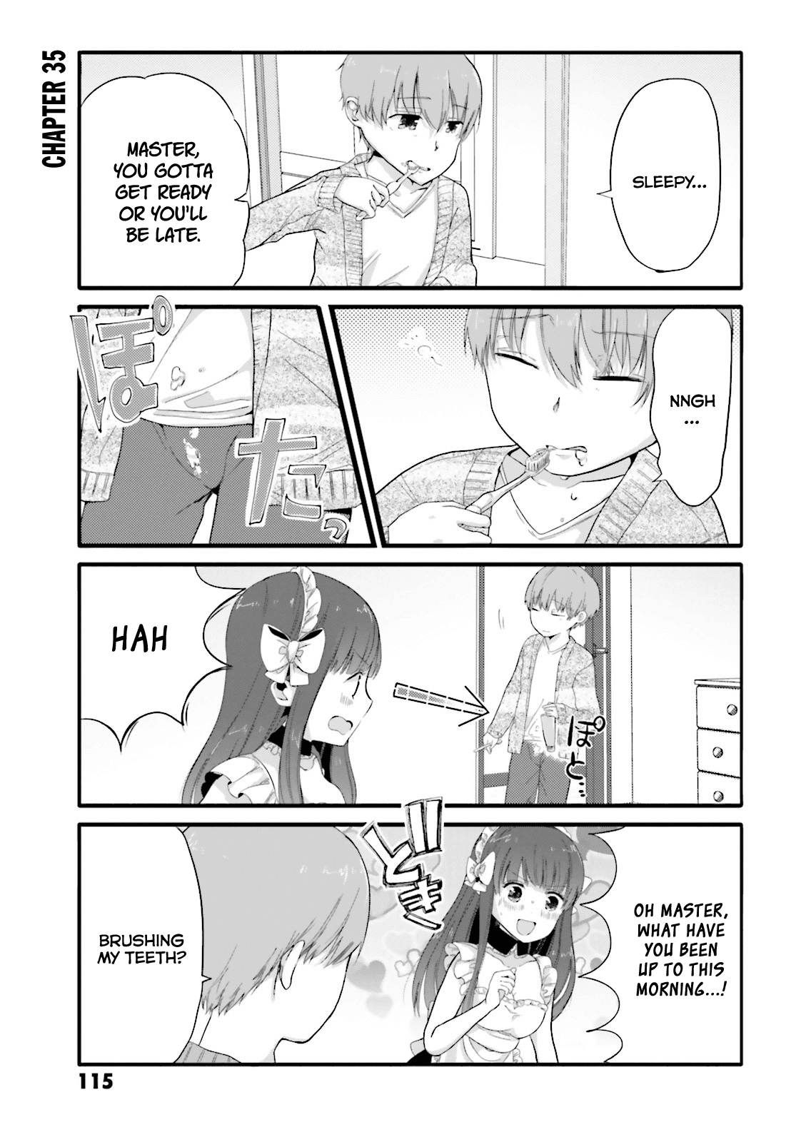 Uchi no Hentai Maid ni Osowareteru Chapter 35 page 1 - Chapter 35