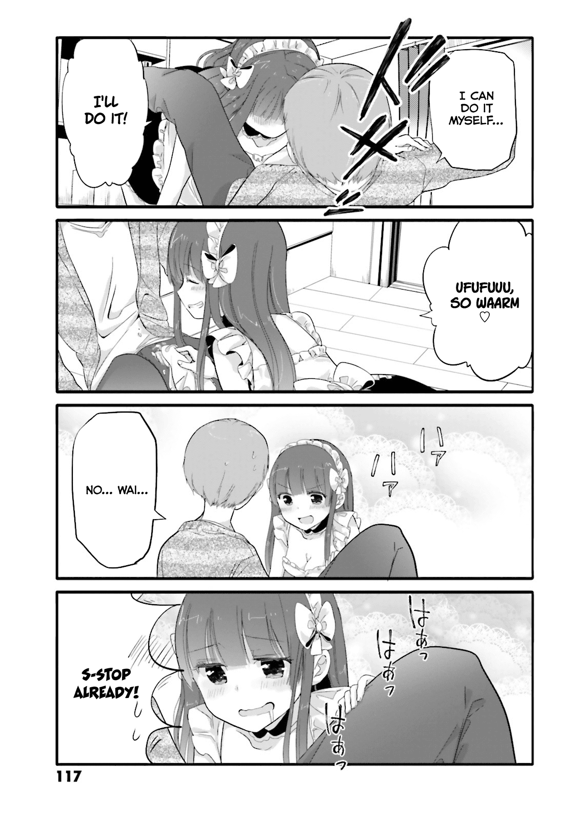 Uchi no Hentai Maid ni Osowareteru Chapter 35 page 3 - Chapter 35