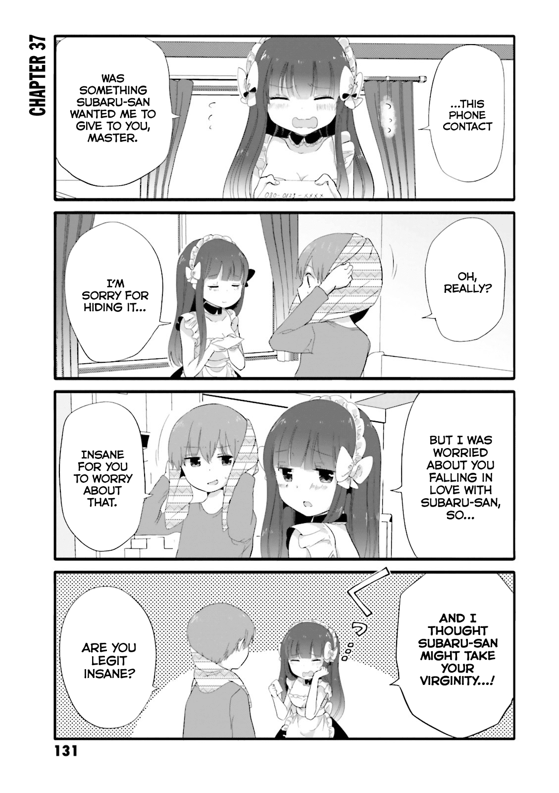 Uchi no Hentai Maid ni Osowareteru Chapter 37 page 1 - Chapter 37