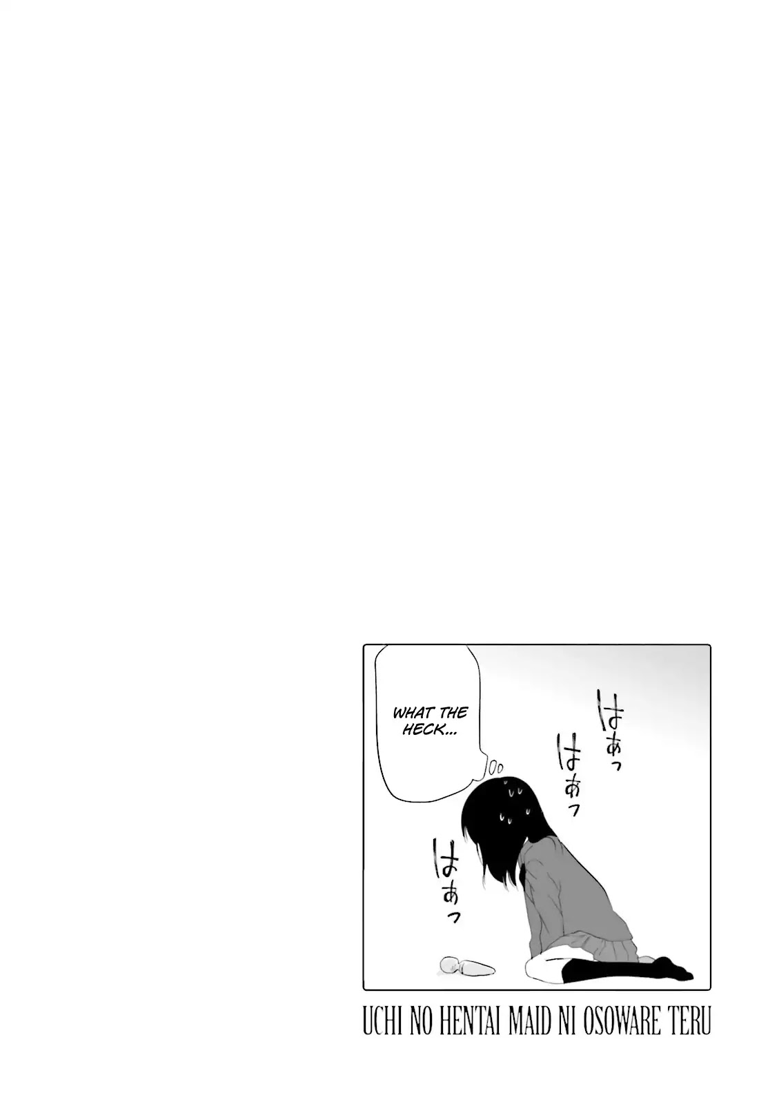 Uchi no Hentai Maid ni Osowareteru Chapter 38 page 8 - Chapter 38