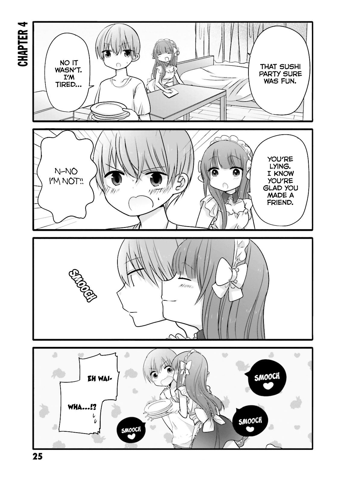 Uchi no Hentai Maid ni Osowareteru Chapter 4 page 1 - Chapter 4