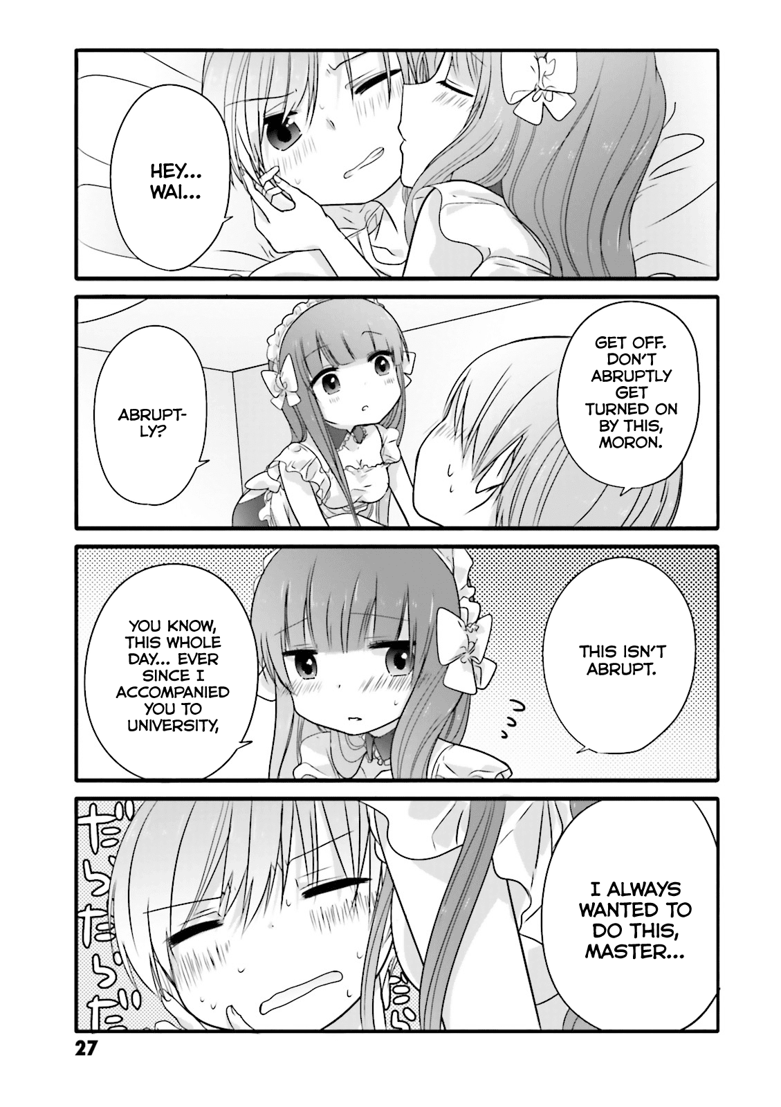 Uchi no Hentai Maid ni Osowareteru Chapter 4 page 3 - Chapter 4