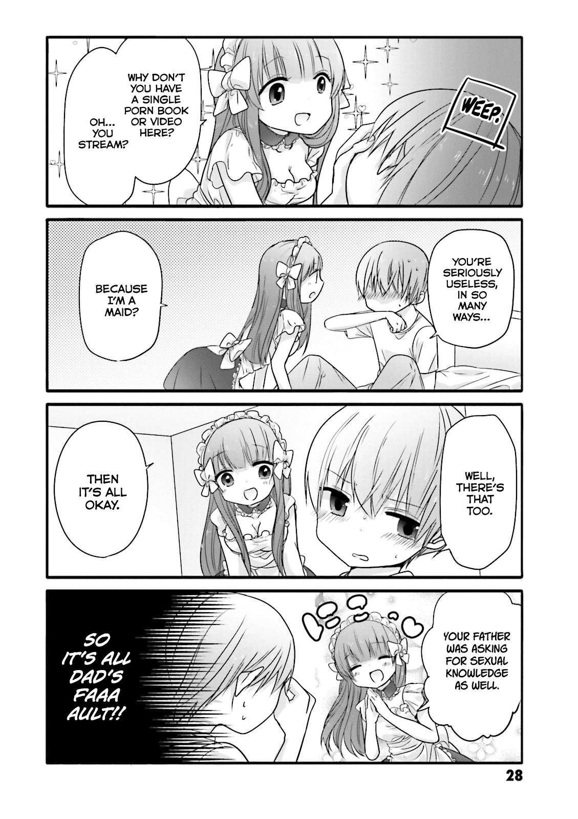Uchi no Hentai Maid ni Osowareteru Chapter 4 page 4 - Chapter 4
