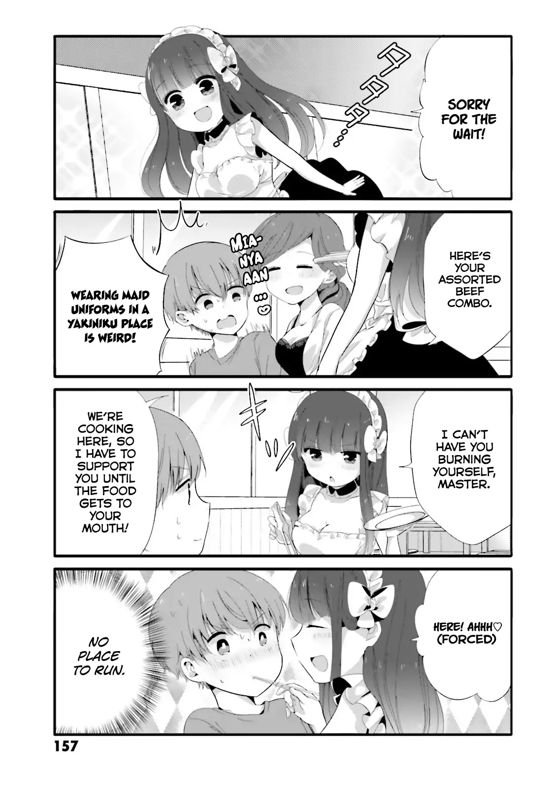 Uchi no Hentai Maid ni Osowareteru Chapter 40 page 3 - Chapter 40