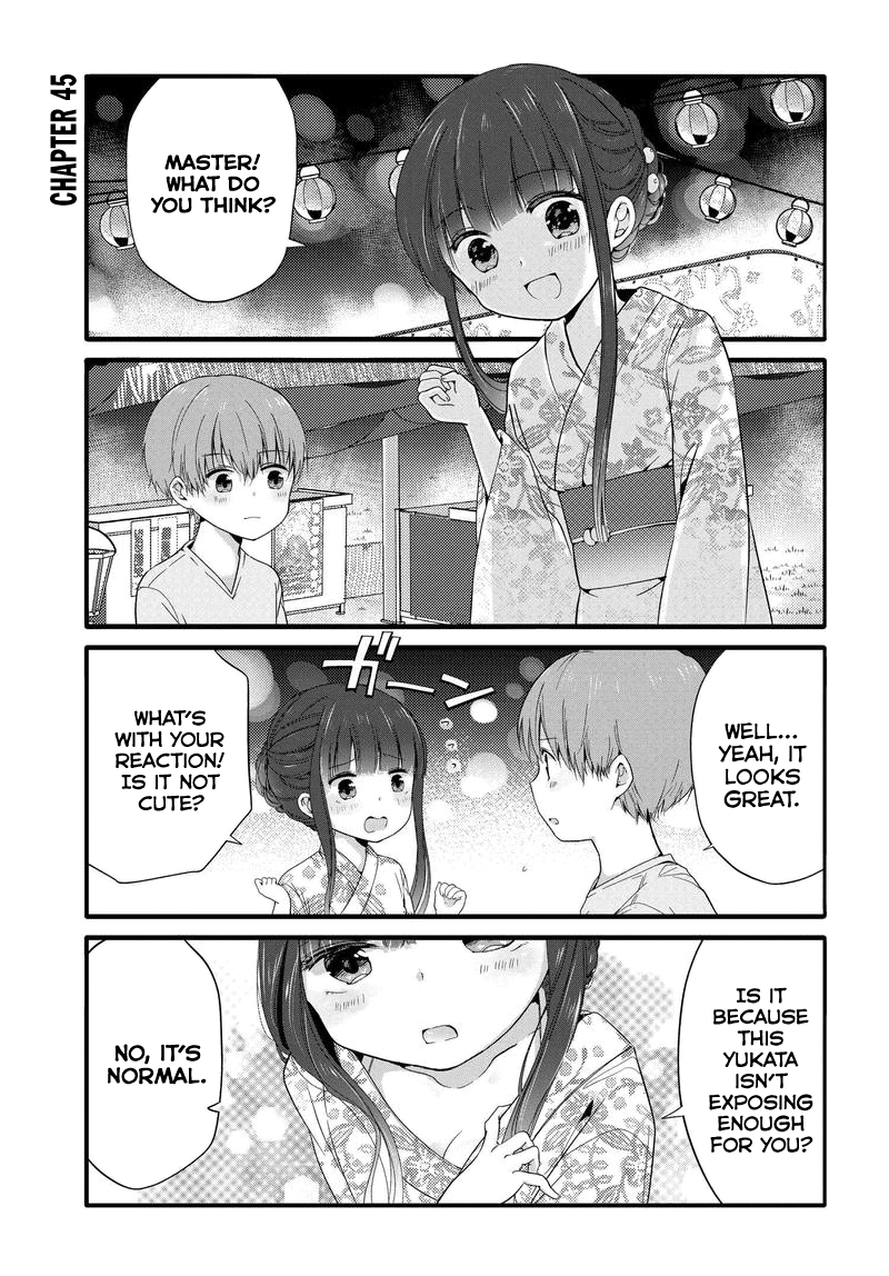 Uchi no Hentai Maid ni Osowareteru Chapter 45 page 1 - Chapter 45