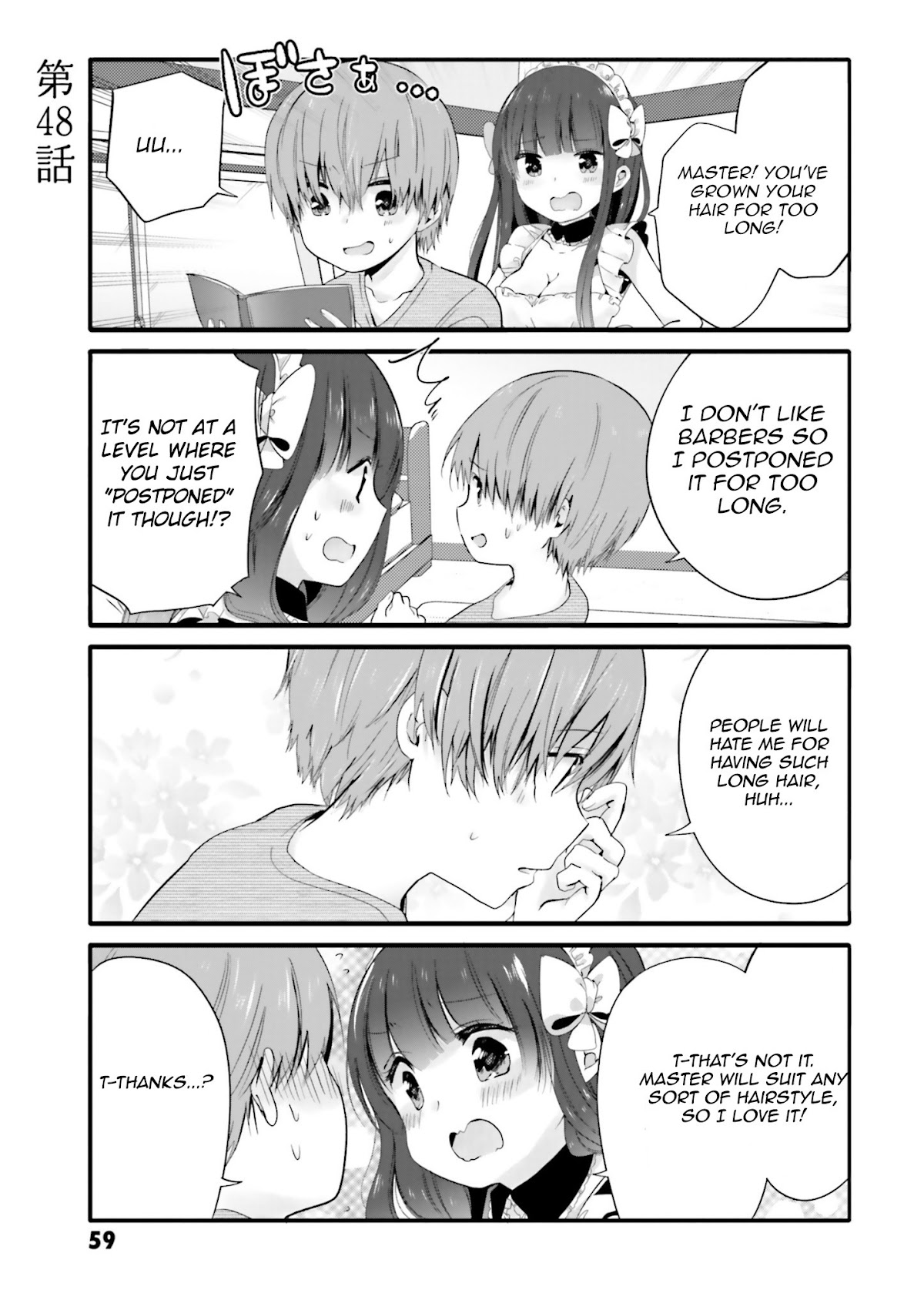 Uchi no Hentai Maid ni Osowareteru Chapter 48 page 1 - Chapter 48