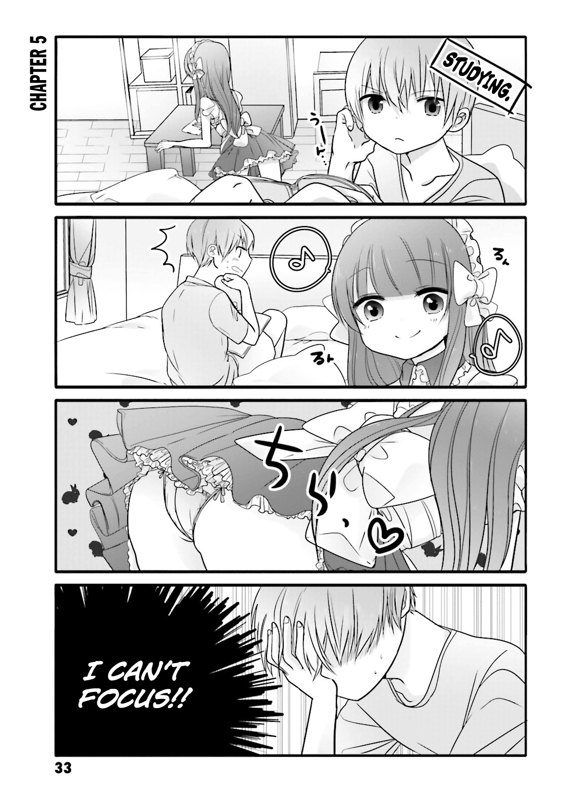 Uchi no Hentai Maid ni Osowareteru Chapter 5 page 1 - Chapter 5
