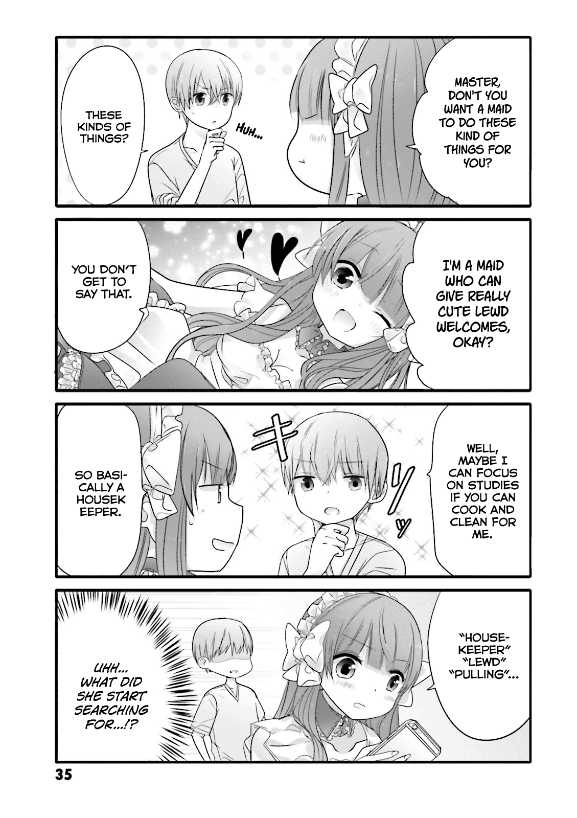 Uchi no Hentai Maid ni Osowareteru Chapter 5 page 3 - Chapter 5