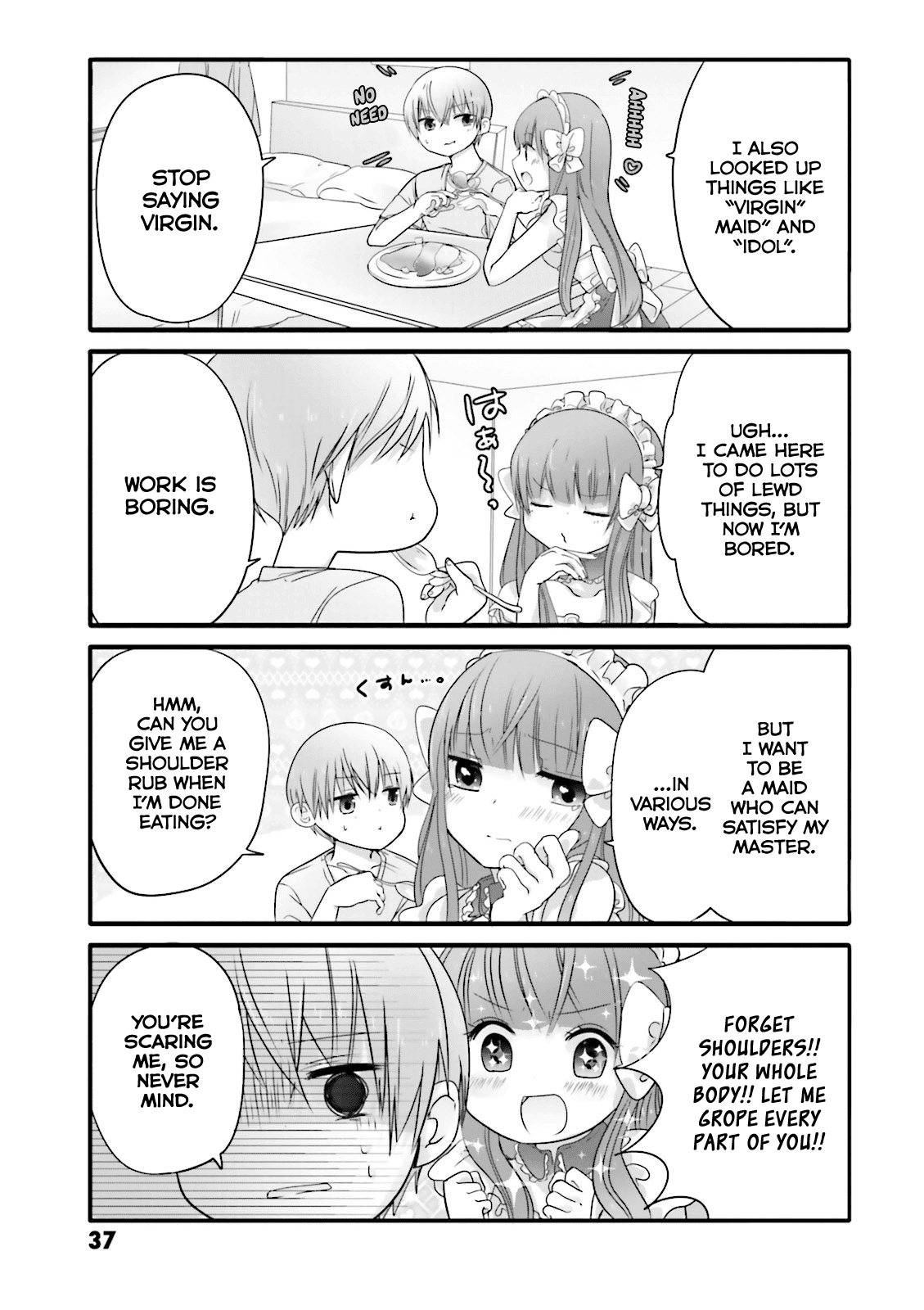 Uchi no Hentai Maid ni Osowareteru Chapter 5 page 5 - Chapter 5