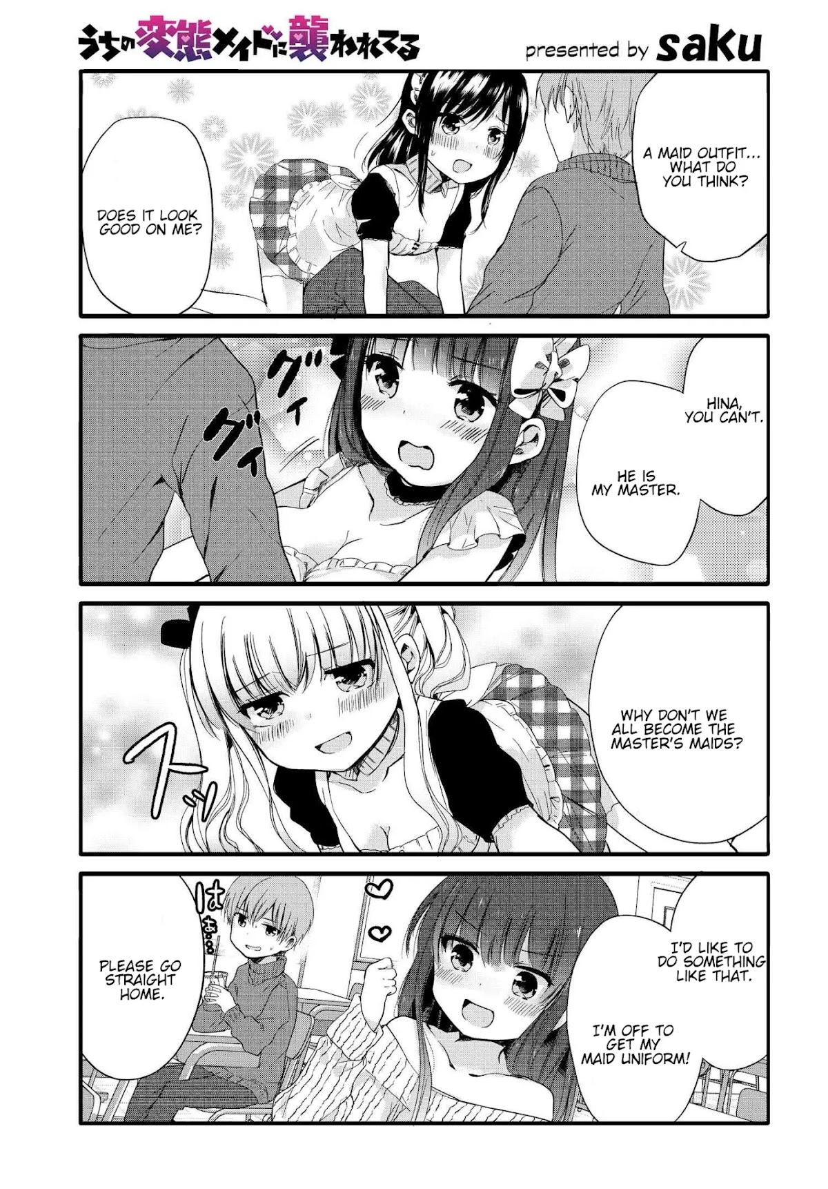 Uchi no Hentai Maid ni Osowareteru Chapter 55 page 2 - Chapter 55