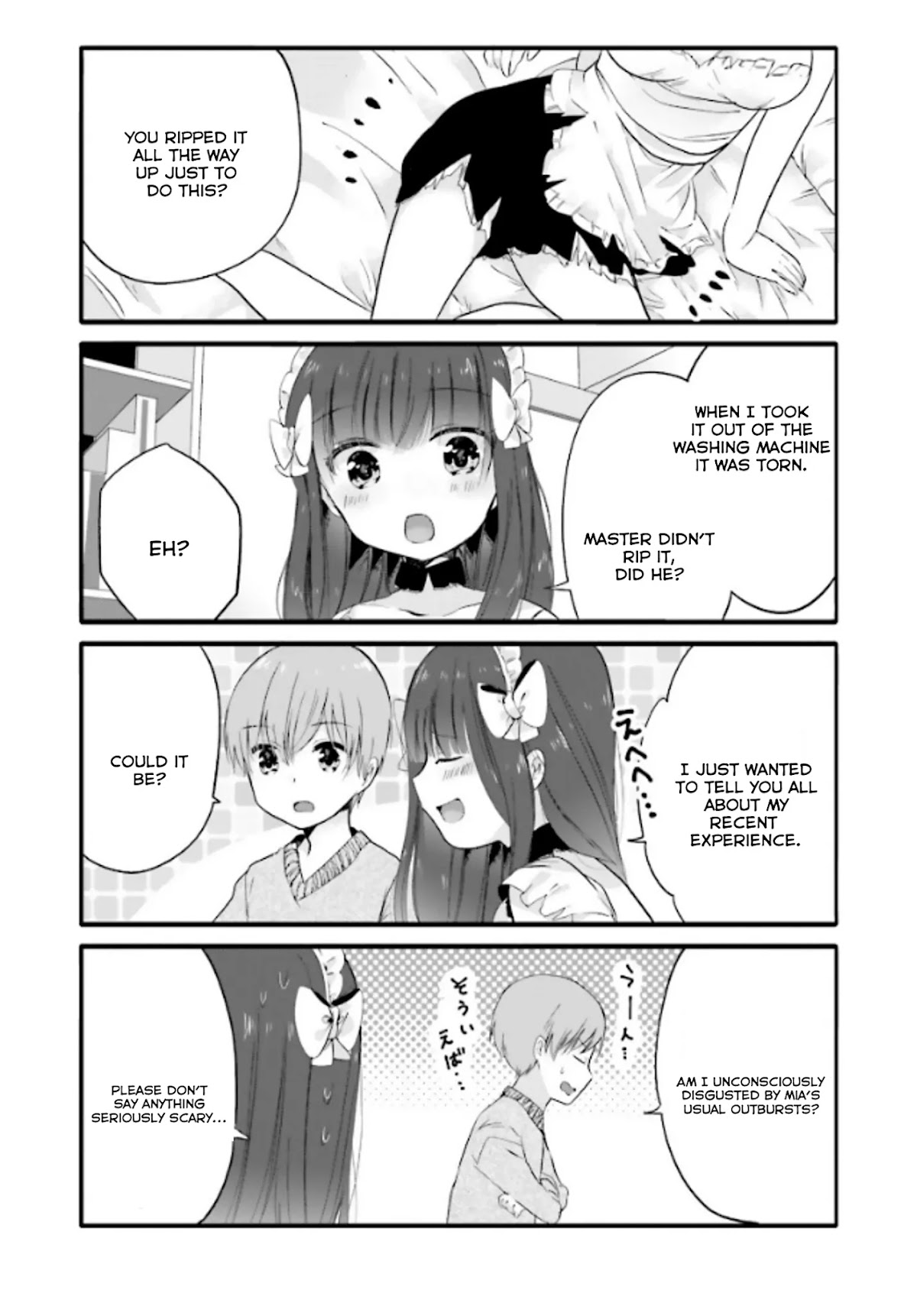 Uchi no Hentai Maid ni Osowareteru Chapter 57 page 3 - Chapter 57