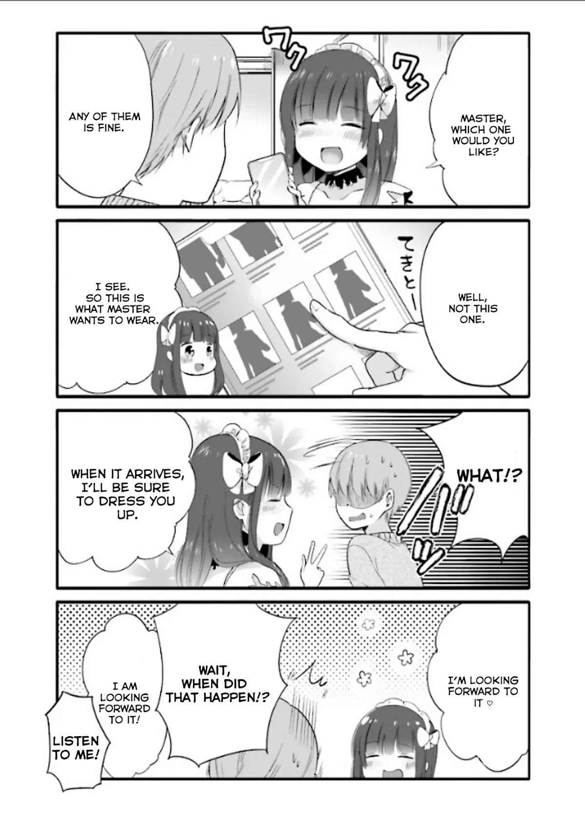 Uchi no Hentai Maid ni Osowareteru Chapter 57 page 8 - Chapter 57
