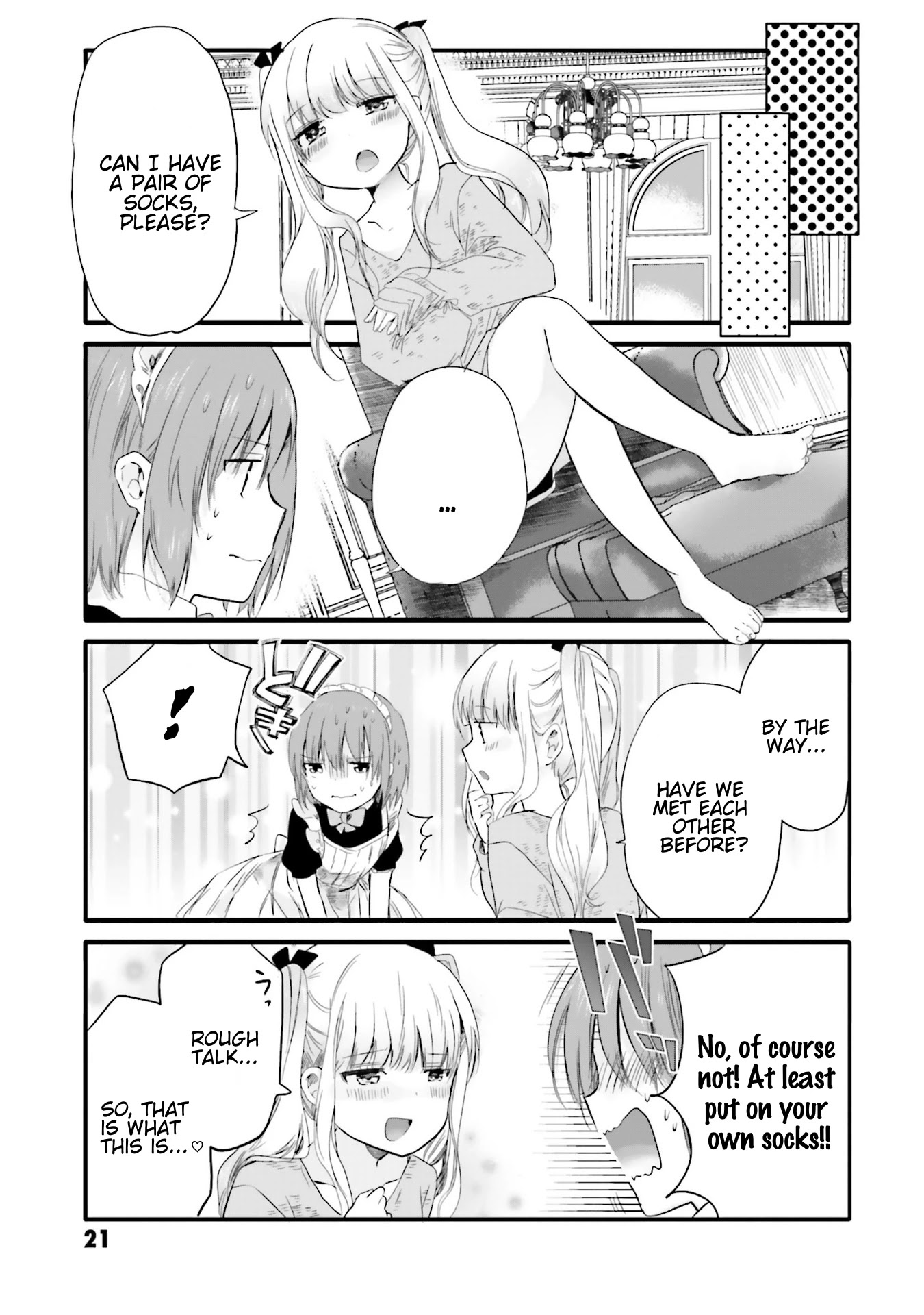 Uchi no Hentai Maid ni Osowareteru Chapter 59 page 4 - Chapter 59