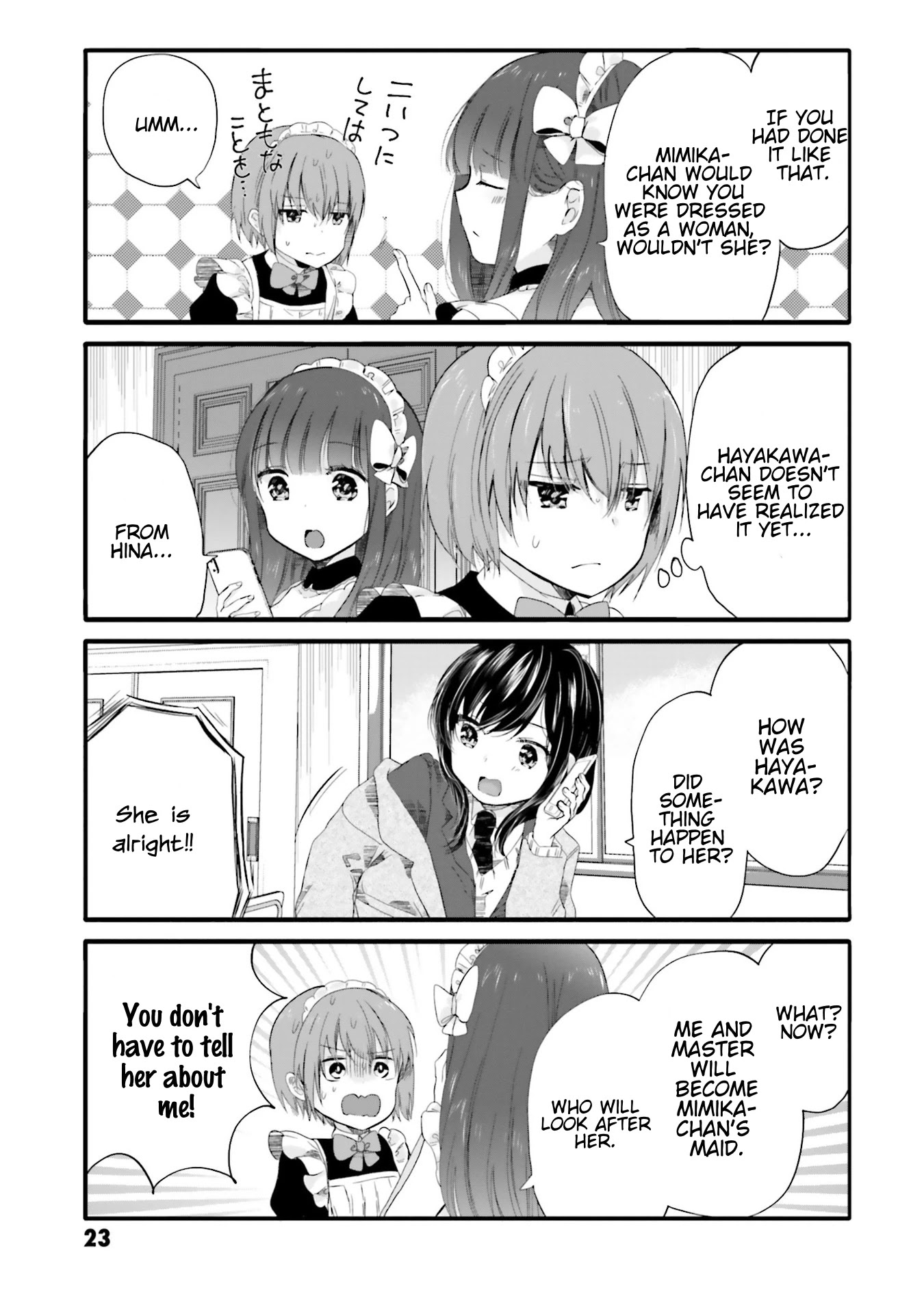Uchi no Hentai Maid ni Osowareteru Chapter 59 page 6 - Chapter 59