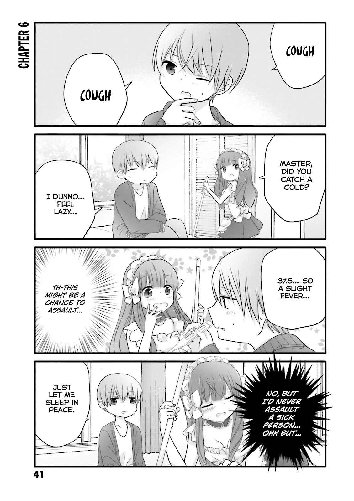 Uchi no Hentai Maid ni Osowareteru Chapter 6 page 1 - Chapter 6