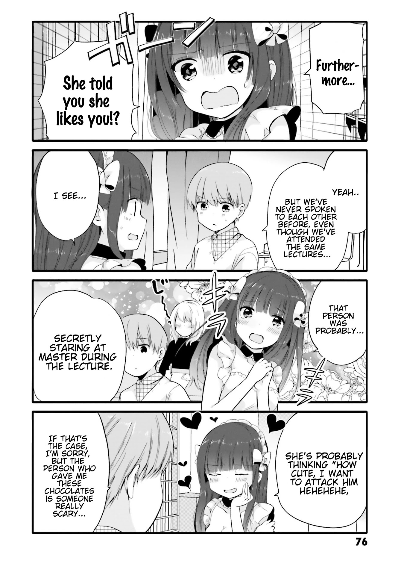 Uchi no Hentai Maid ni Osowareteru Chapter 66 page 3 - Chapter 66