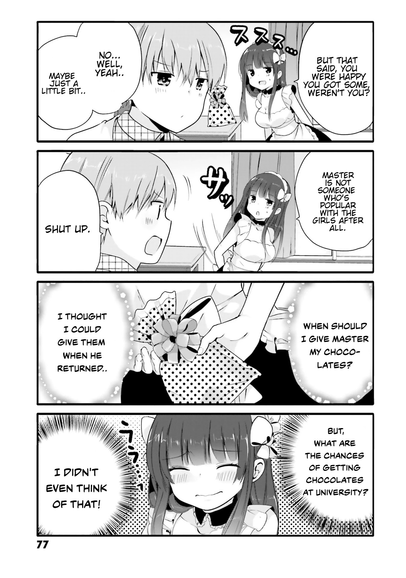 Uchi no Hentai Maid ni Osowareteru Chapter 66 page 4 - Chapter 66